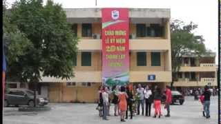 CLIP về Hội trường v Lễ Kỷ niệm 20 năm thnh lập trường (phần 1)